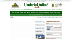 Desktop Screenshot of guide.umbriaonline.com