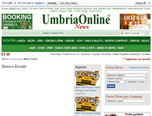 Tablet Screenshot of news.umbriaonline.com