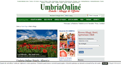 Desktop Screenshot of hotels.umbriaonline.com